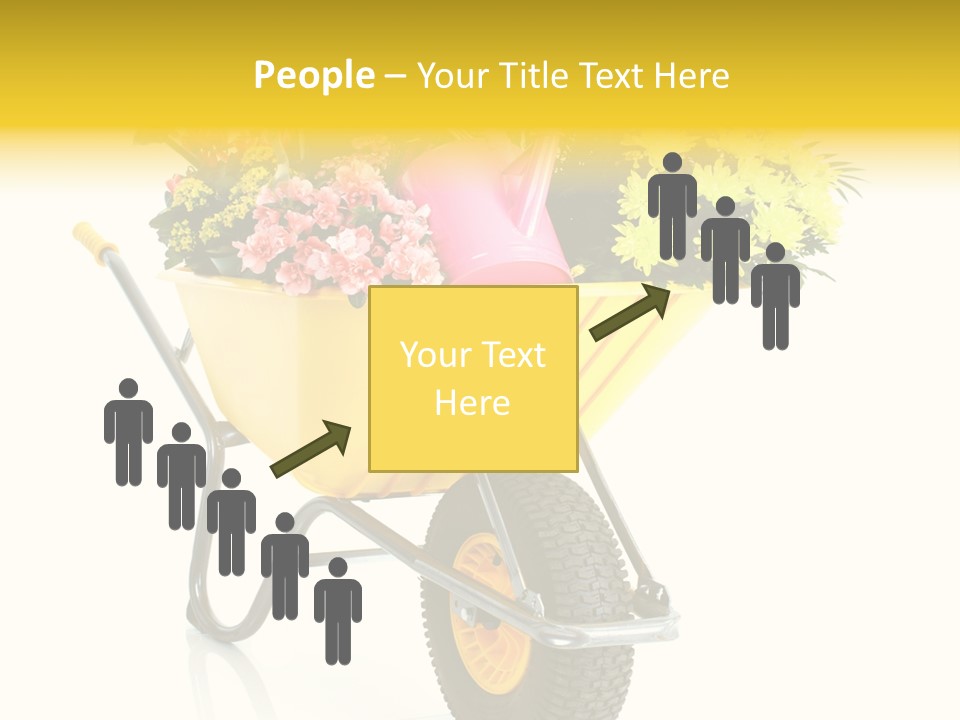 Green Blossom Spring PowerPoint Template