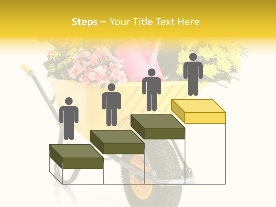 Green Blossom Spring PowerPoint Template