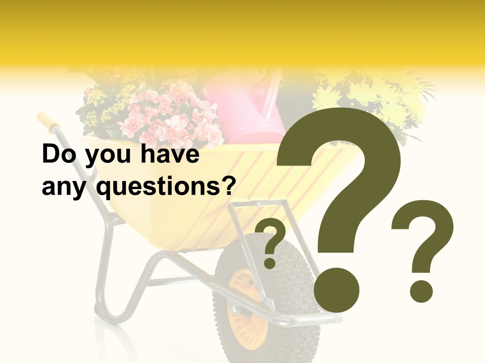 Green Blossom Spring PowerPoint Template