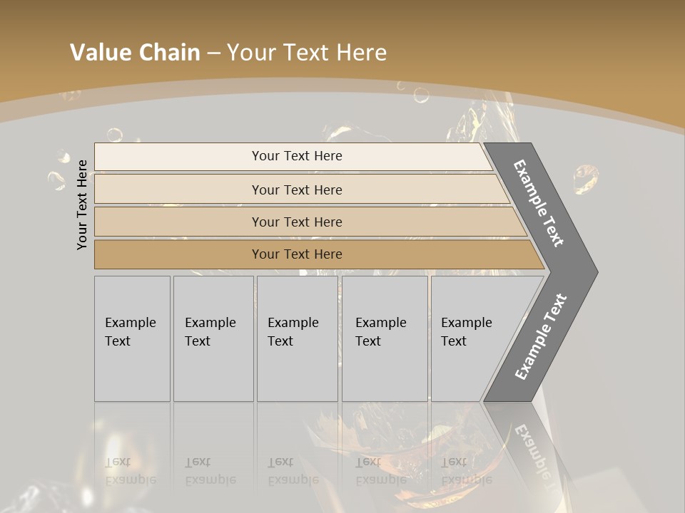 Ice Cube Splash PowerPoint Template
