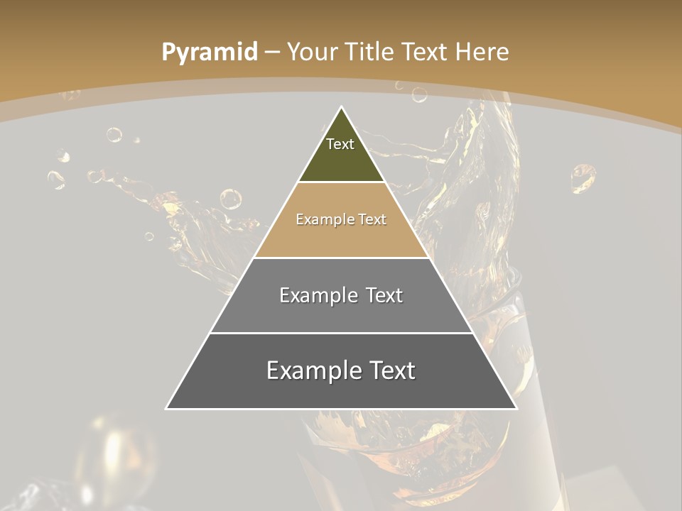 Ice Cube Splash PowerPoint Template