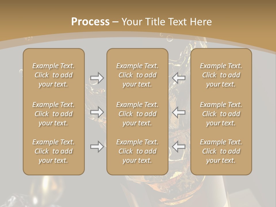 Ice Cube Splash PowerPoint Template