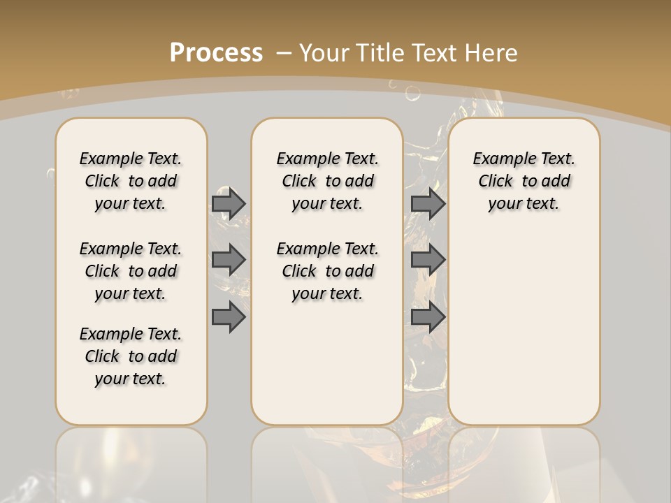 Ice Cube Splash PowerPoint Template