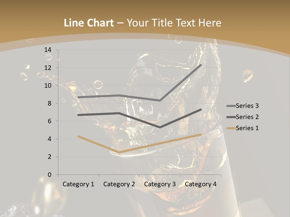 Ice Cube Splash PowerPoint Template