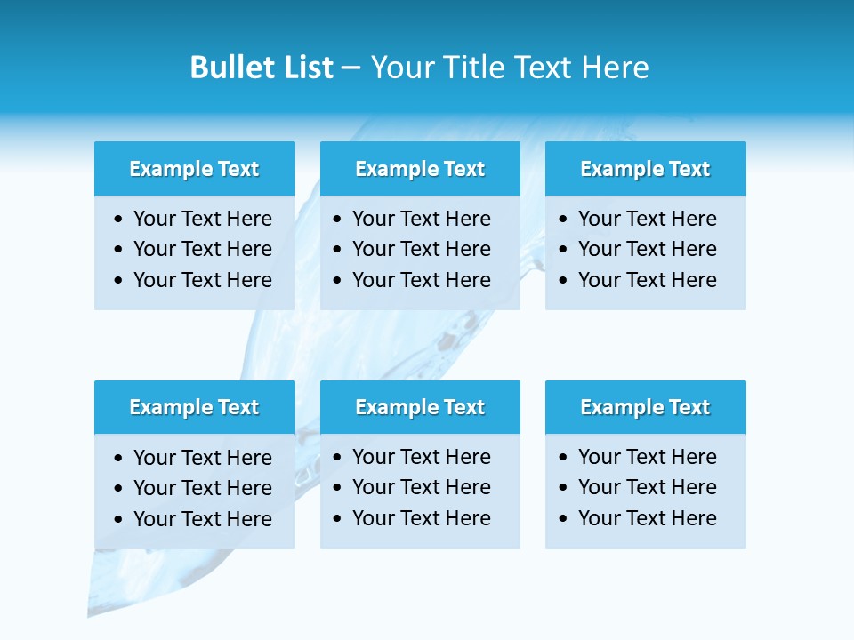 Thirst Thirsty Fresh PowerPoint Template