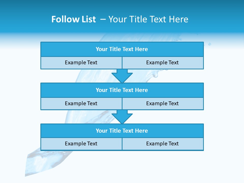 Thirst Thirsty Fresh PowerPoint Template