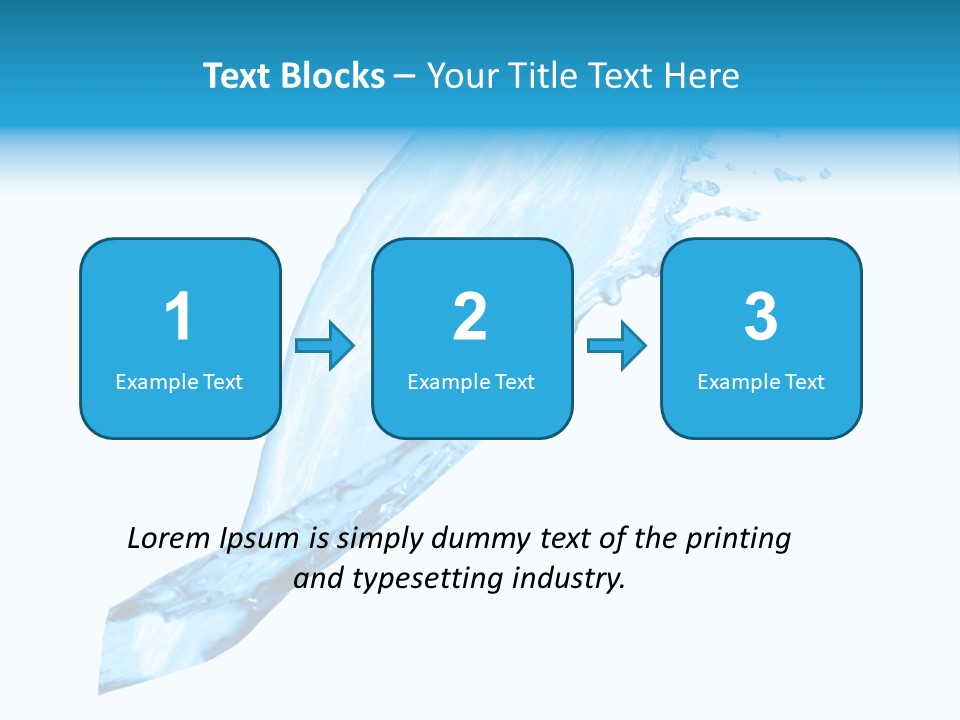 Thirst Thirsty Fresh PowerPoint Template
