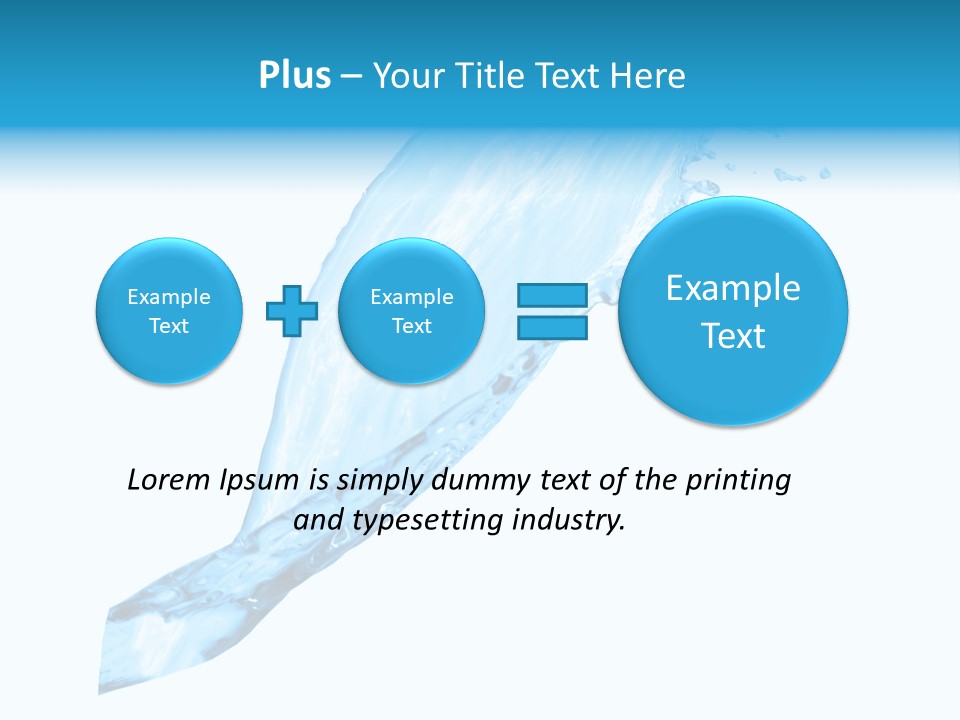 Thirst Thirsty Fresh PowerPoint Template
