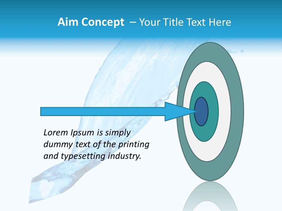 Thirst Thirsty Fresh PowerPoint Template