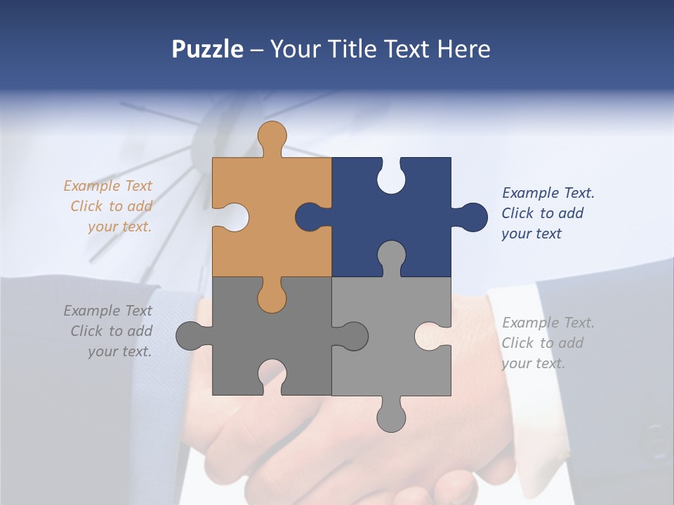 Union Pair Agreement PowerPoint Template