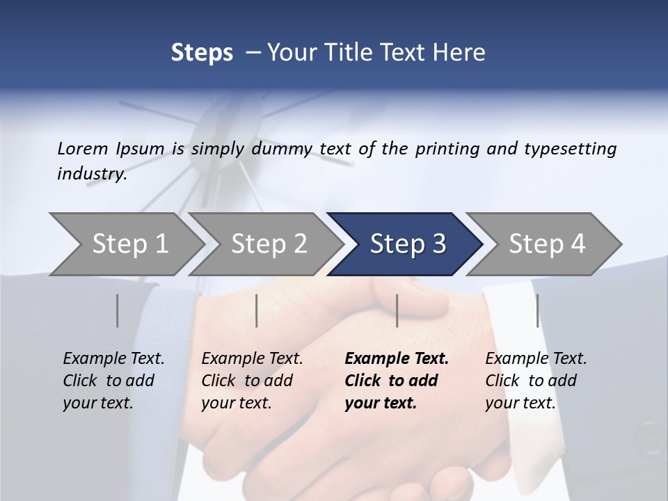 Union Pair Agreement PowerPoint Template