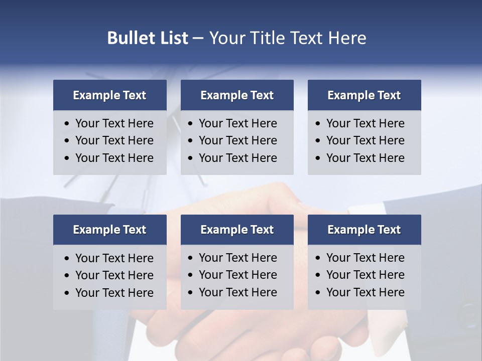 Union Pair Agreement PowerPoint Template