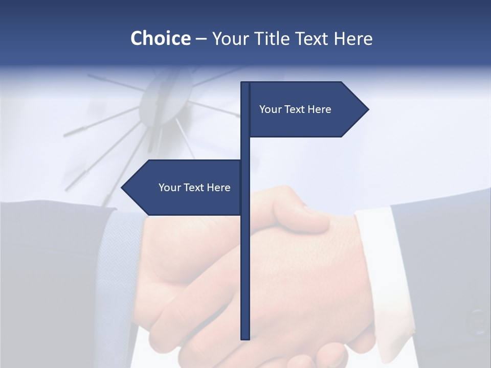 Union Pair Agreement PowerPoint Template