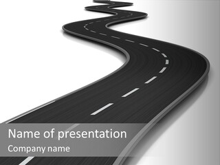 Transportation Concepts Leaving PowerPoint Template