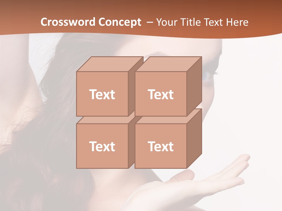 Sensuality Surprise Body PowerPoint Template