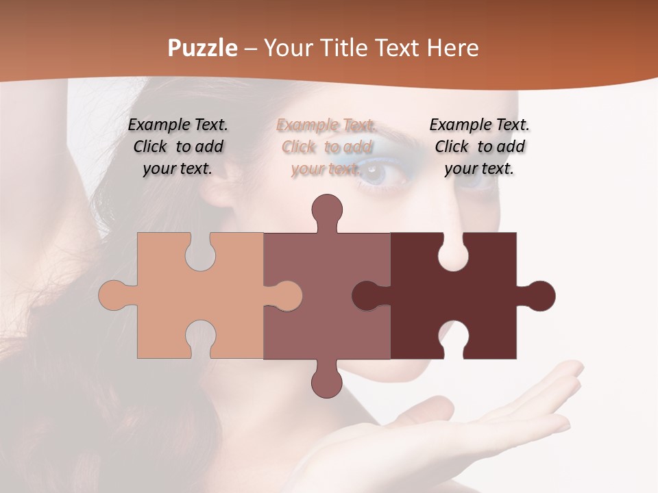 Sensuality Surprise Body PowerPoint Template