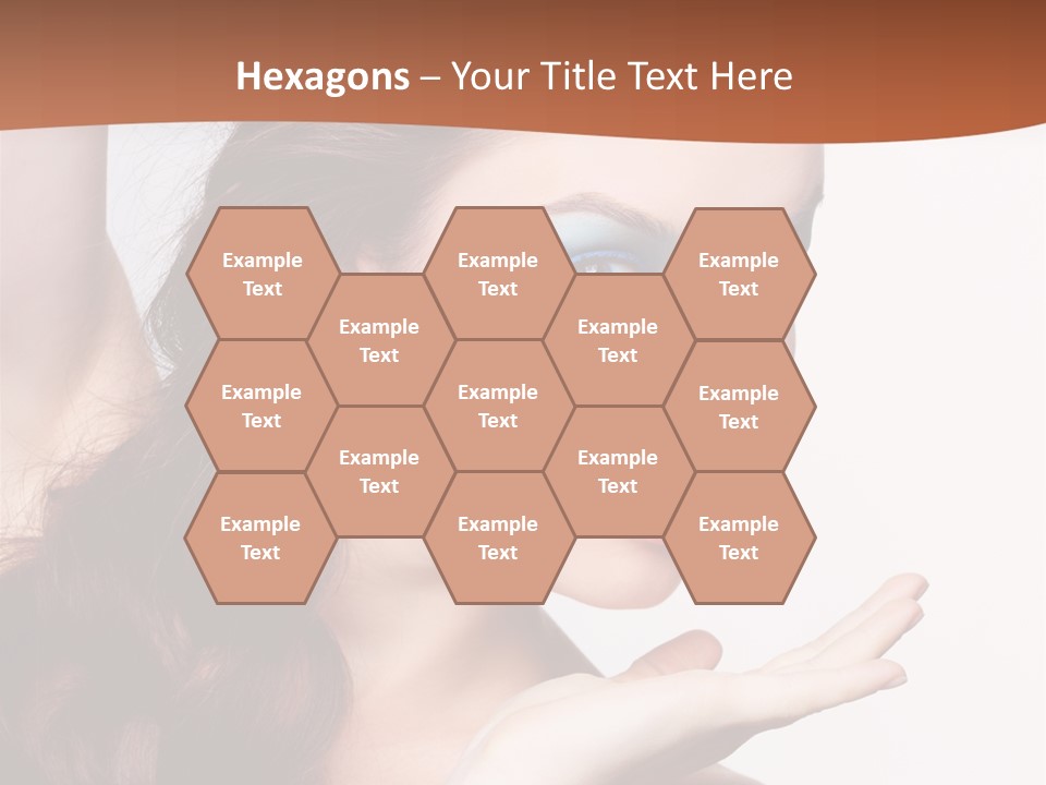 Sensuality Surprise Body PowerPoint Template