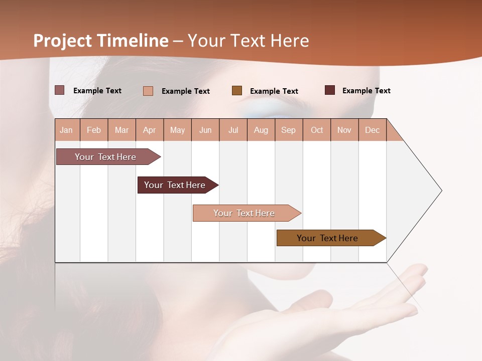 Sensuality Surprise Body PowerPoint Template