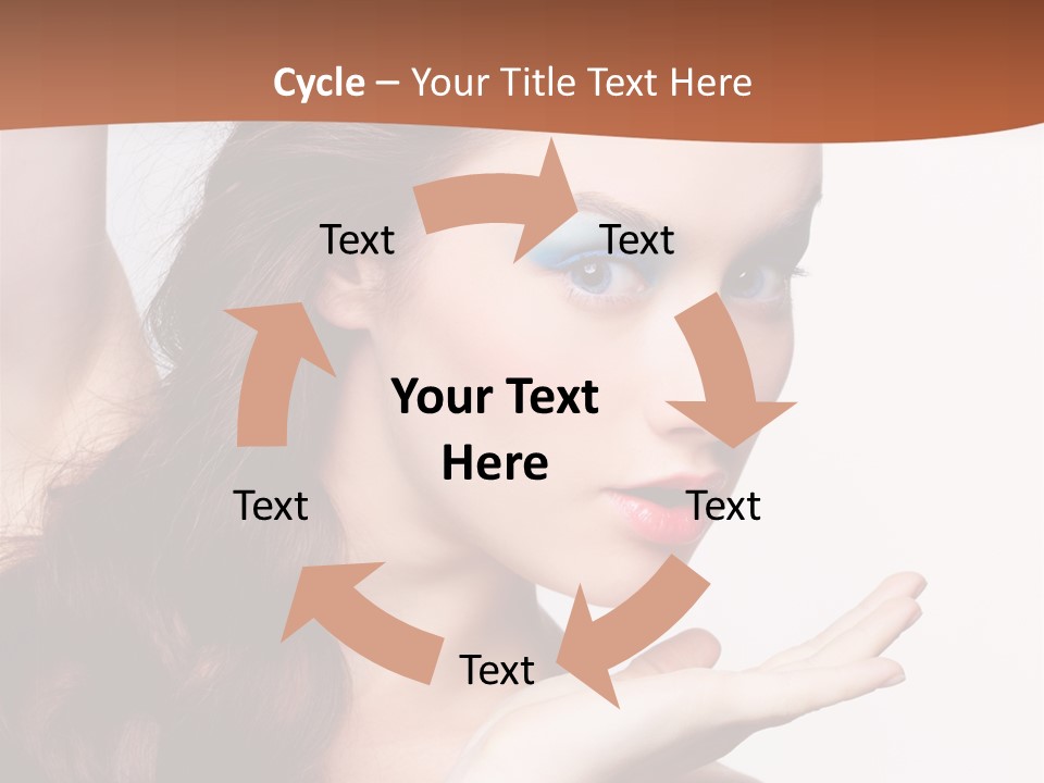 Sensuality Surprise Body PowerPoint Template