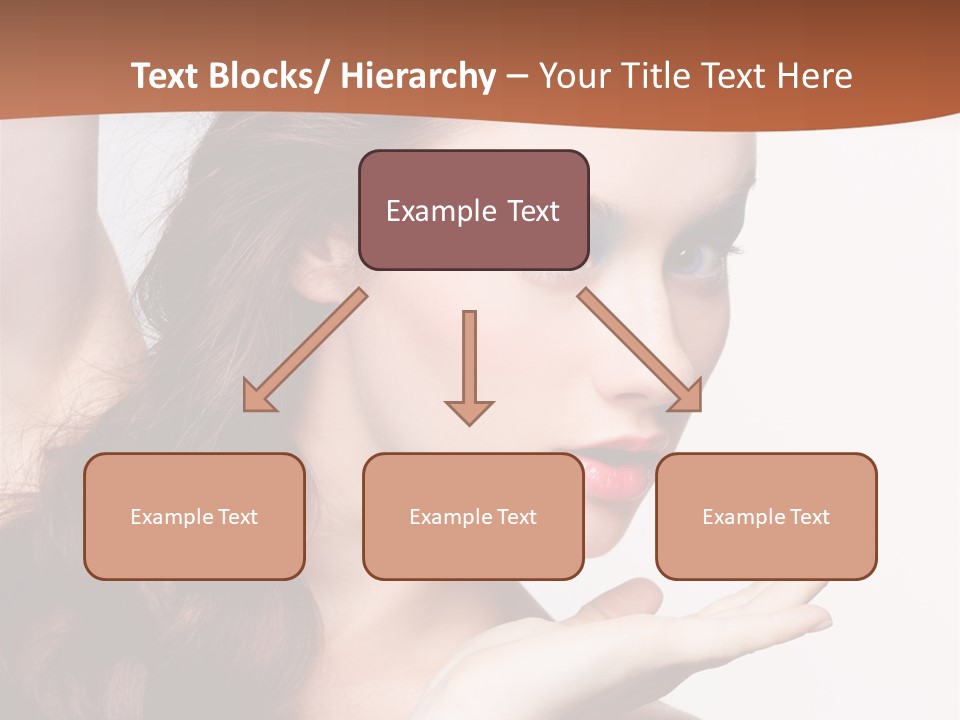 Sensuality Surprise Body PowerPoint Template