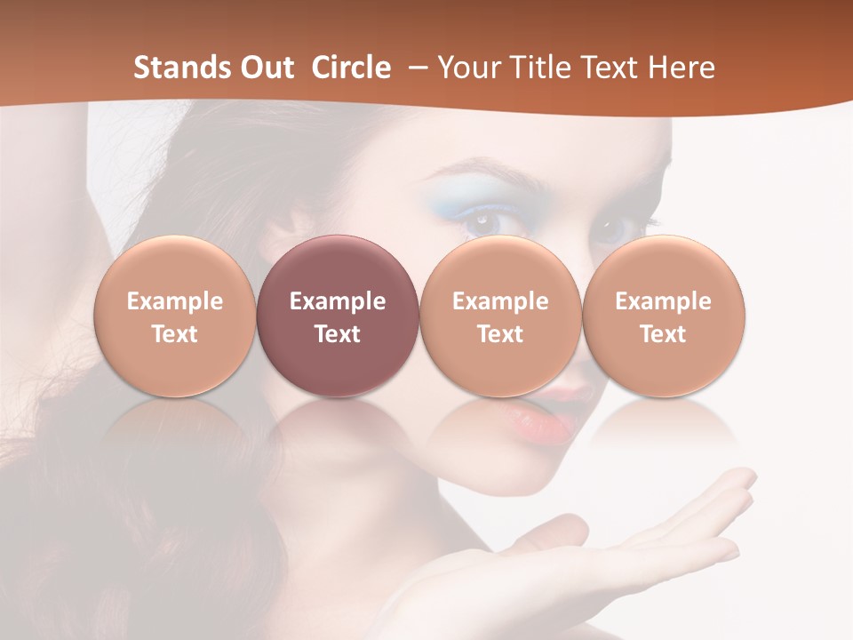 Sensuality Surprise Body PowerPoint Template