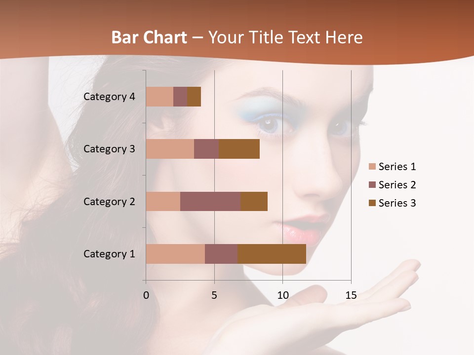 Sensuality Surprise Body PowerPoint Template