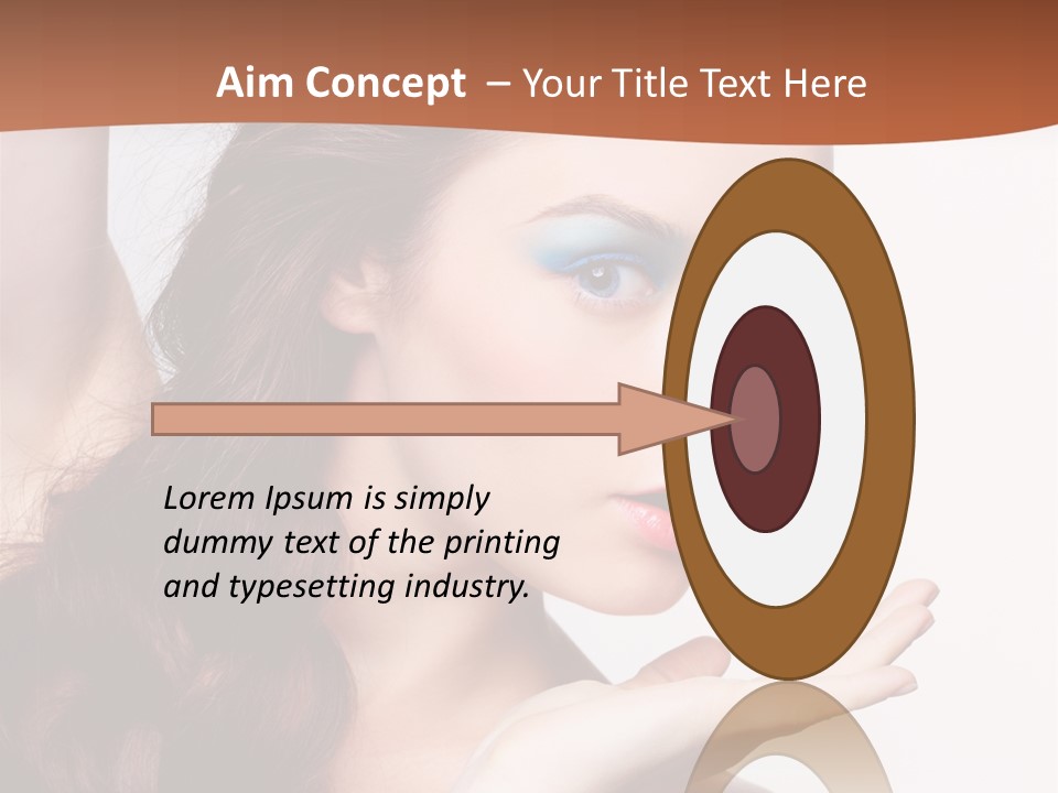 Sensuality Surprise Body PowerPoint Template