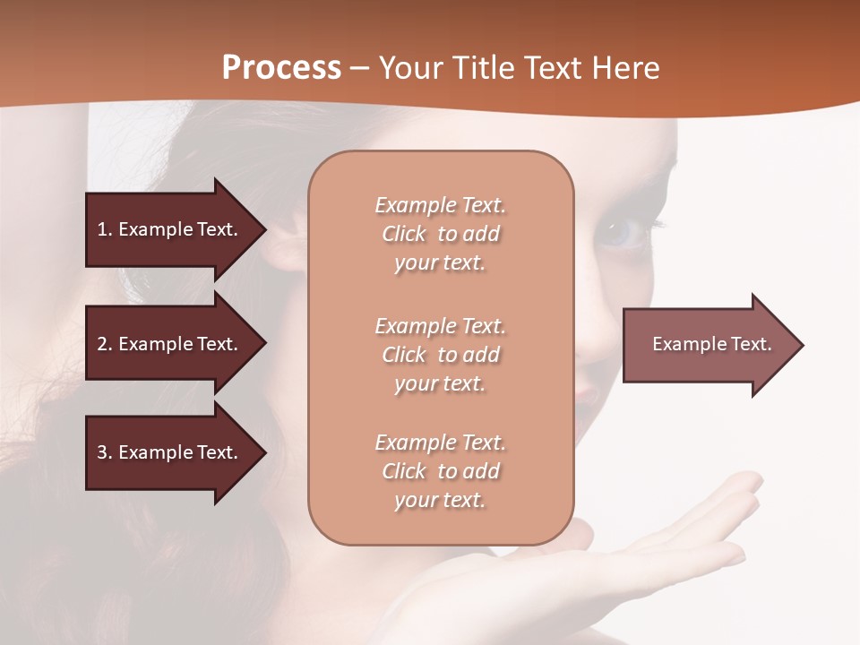 Sensuality Surprise Body PowerPoint Template