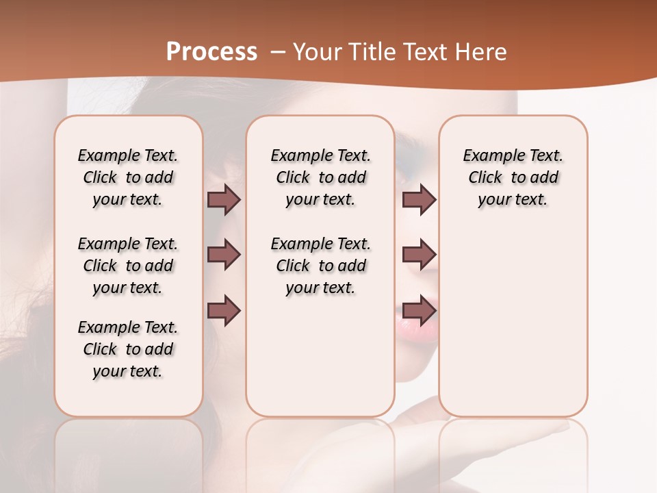 Sensuality Surprise Body PowerPoint Template