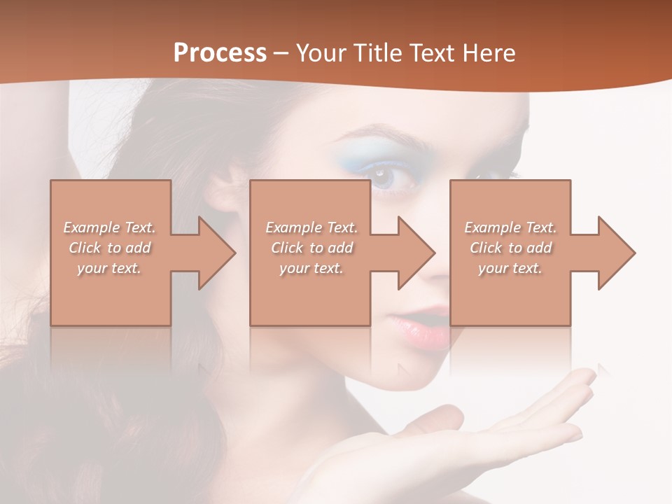 Sensuality Surprise Body PowerPoint Template