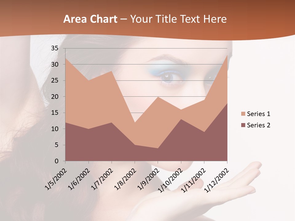 Sensuality Surprise Body PowerPoint Template
