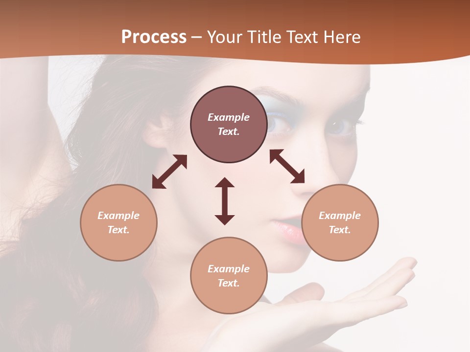 Sensuality Surprise Body PowerPoint Template