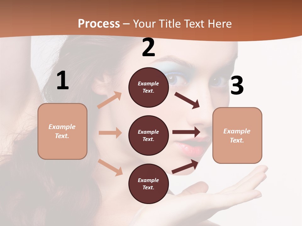 Sensuality Surprise Body PowerPoint Template