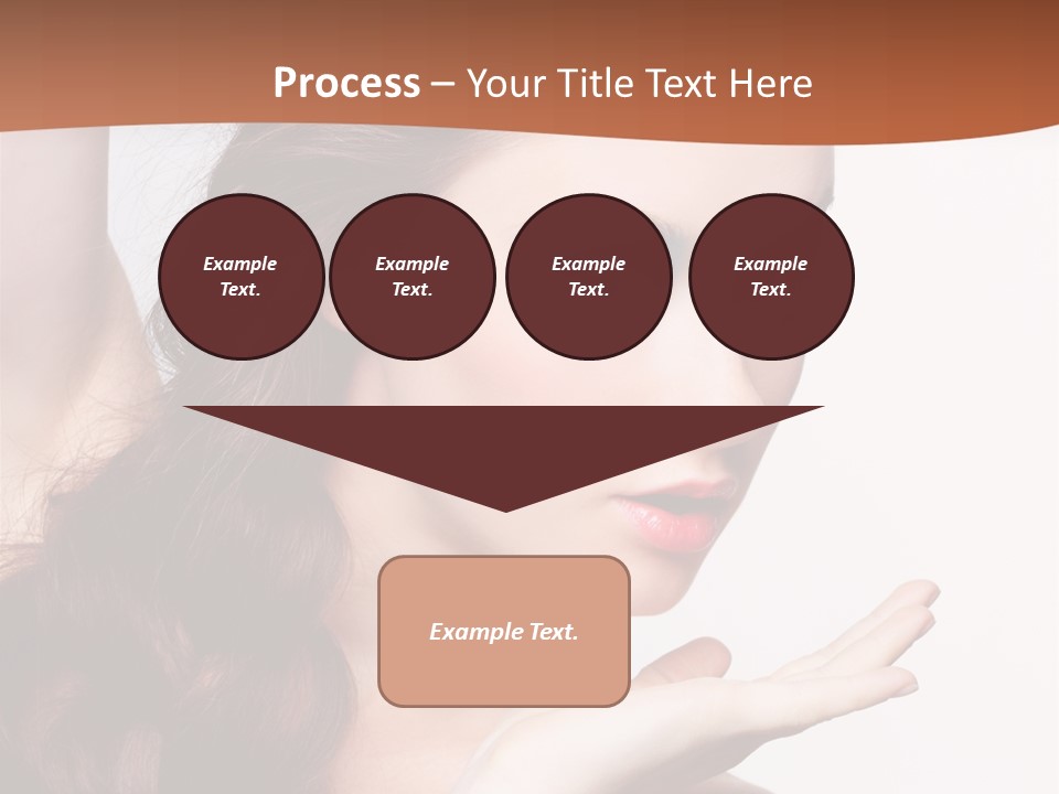 Sensuality Surprise Body PowerPoint Template