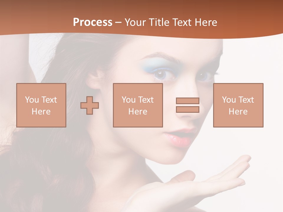 Sensuality Surprise Body PowerPoint Template