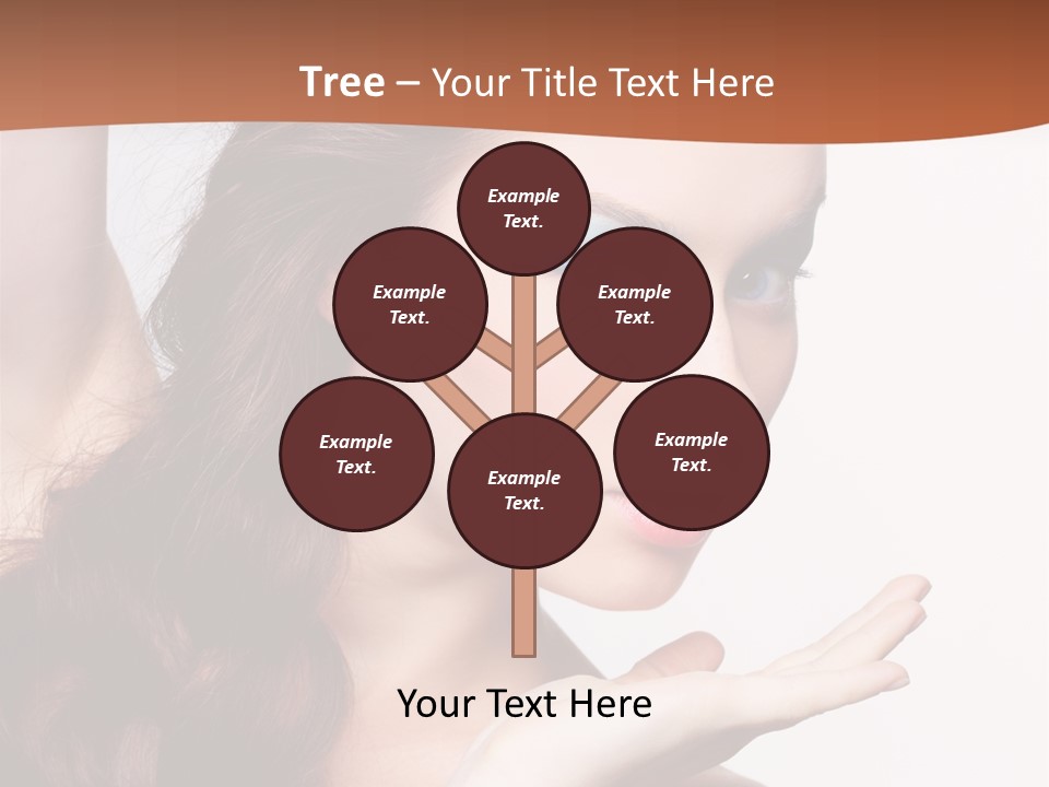 Sensuality Surprise Body PowerPoint Template