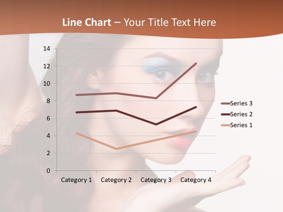 Sensuality Surprise Body PowerPoint Template