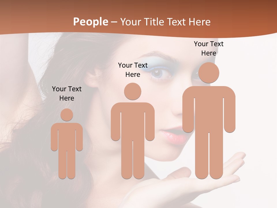 Sensuality Surprise Body PowerPoint Template