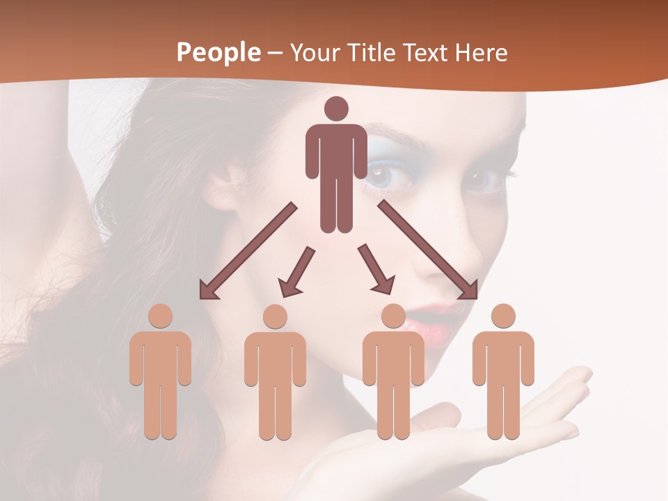 Sensuality Surprise Body PowerPoint Template