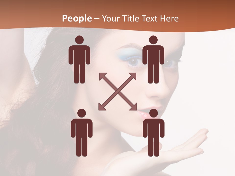 Sensuality Surprise Body PowerPoint Template