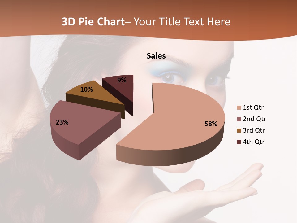 Sensuality Surprise Body PowerPoint Template