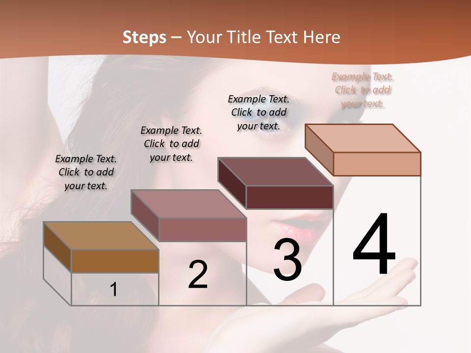 Sensuality Surprise Body PowerPoint Template