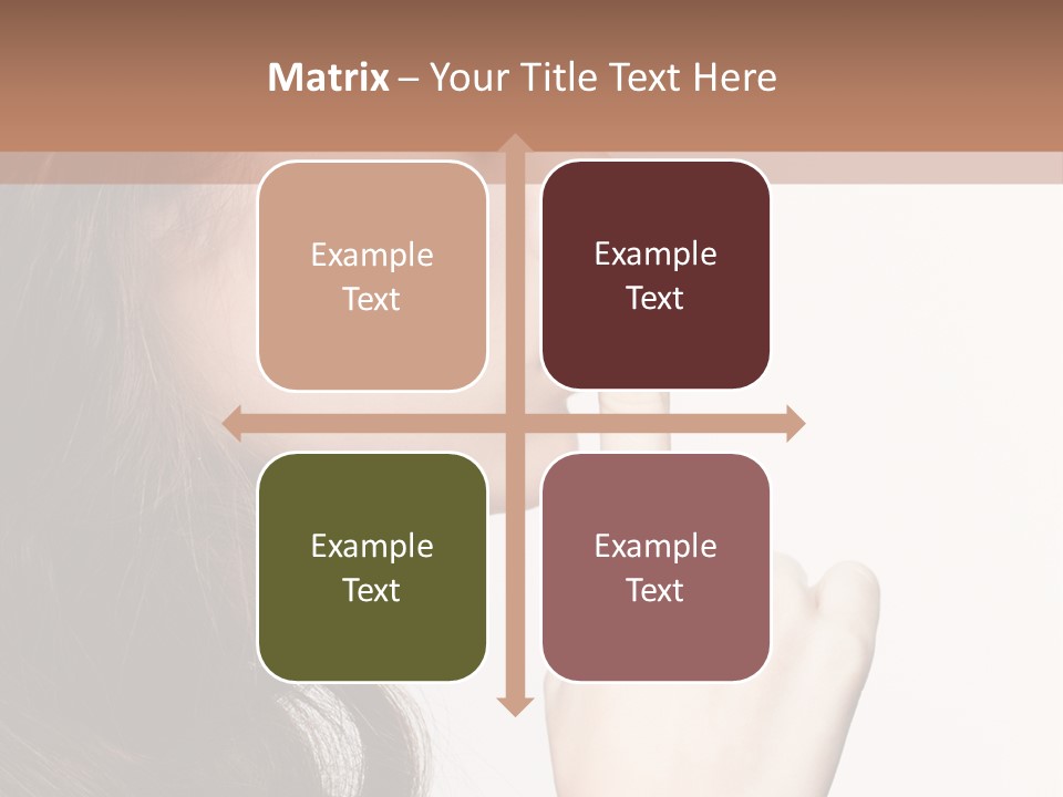 Skincare Hair Sensuality PowerPoint Template