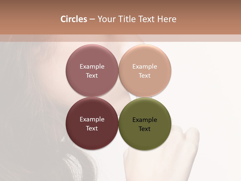 Skincare Hair Sensuality PowerPoint Template