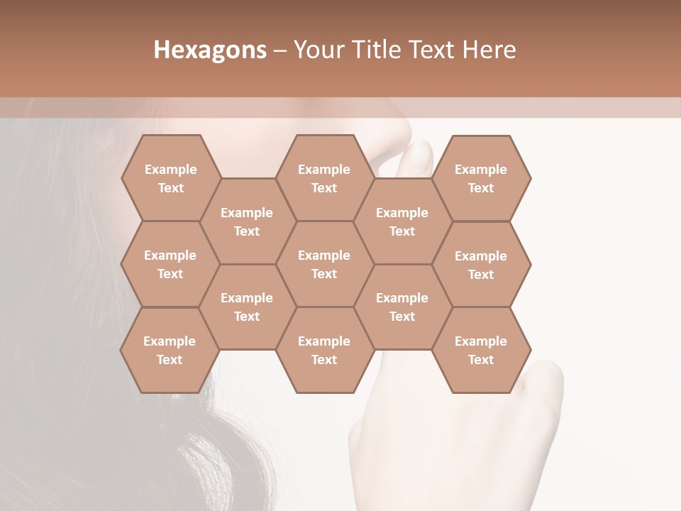 Skincare Hair Sensuality PowerPoint Template