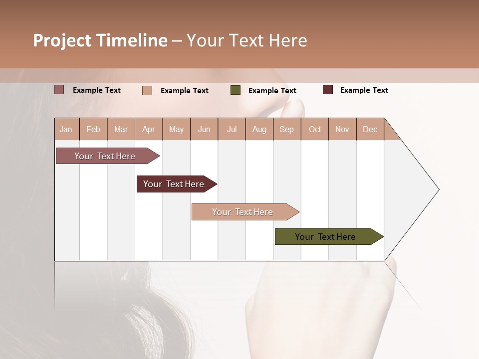 Skincare Hair Sensuality PowerPoint Template