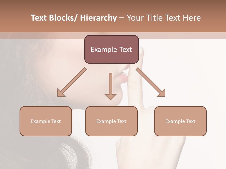 Skincare Hair Sensuality PowerPoint Template