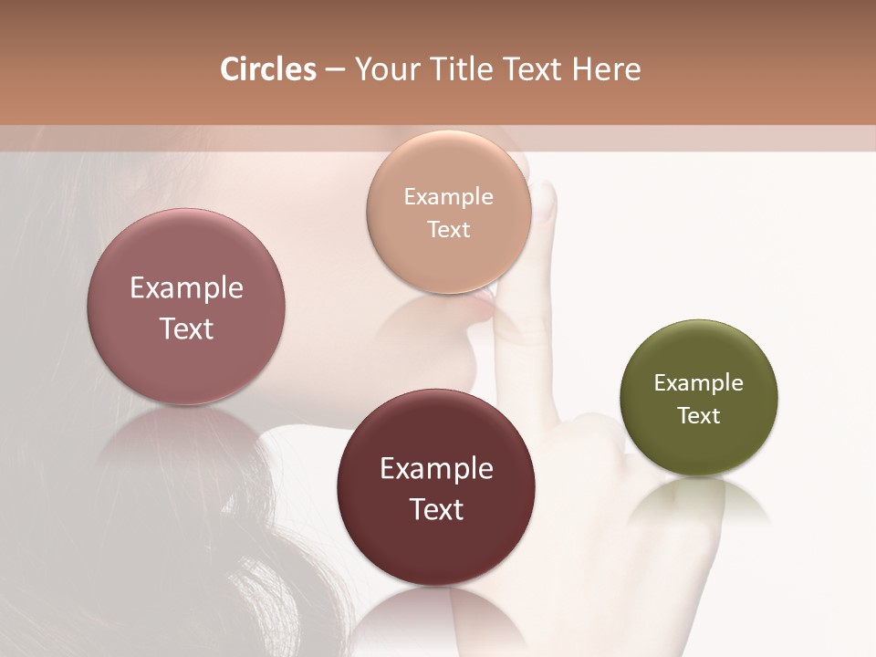 Skincare Hair Sensuality PowerPoint Template