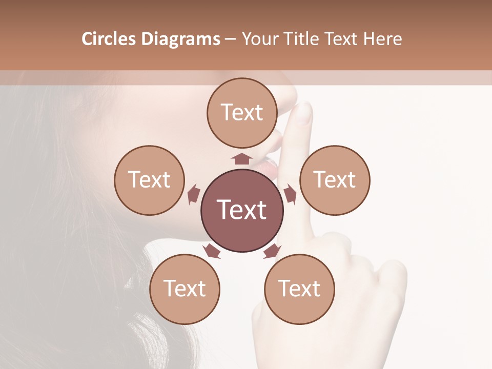 Skincare Hair Sensuality PowerPoint Template