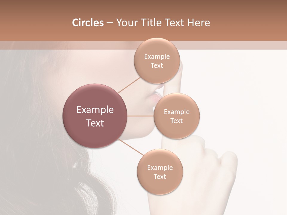 Skincare Hair Sensuality PowerPoint Template